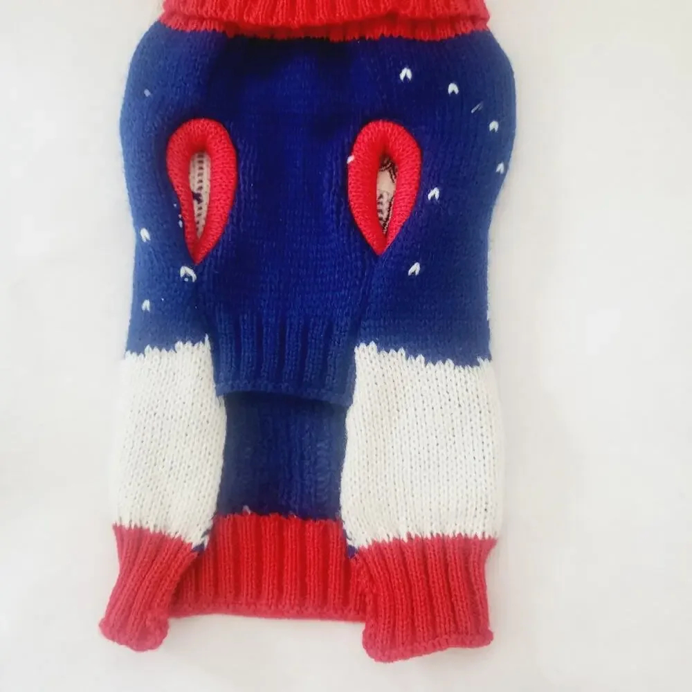 New XS dog llama sweater